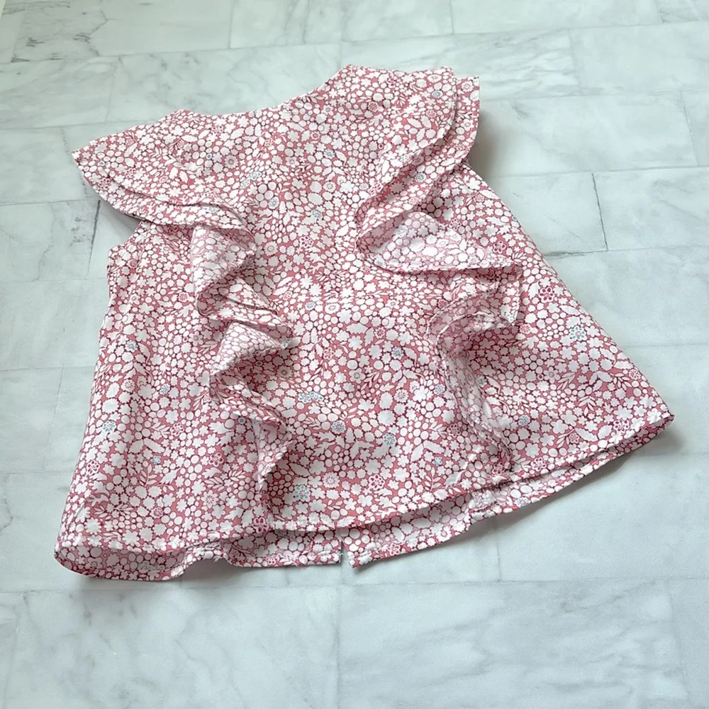Jacadi Baby Girls’ Ruffled Liberty Cathy Print Blouse